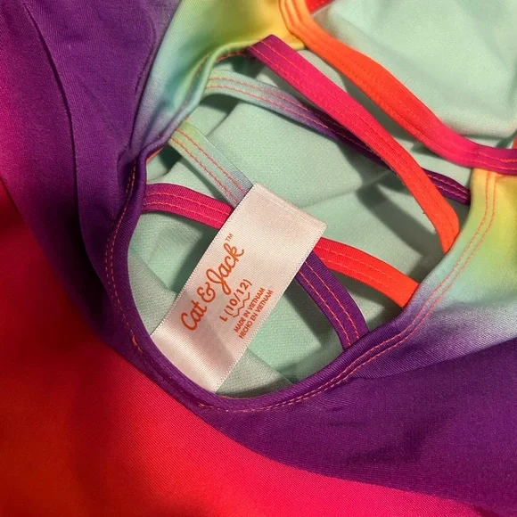 Girls 1 pc (x4) swimsuit bundle